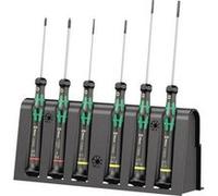Wera 2035/6 A pour lélectronique et la mécanique de précision Jeu de tournevis 6 pièces vis à fente, cruciforme Phillips G