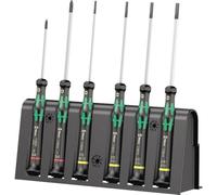 Wera Jeu de tournevis 2035/6 B 05118152001 - 6 pièces pour électronique & mécanique avec support