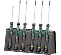 Wera 2035/6 B pour lélectronique et la mécanique de précision Jeu de tournevis 6 pièces vis à fente, cruciforme Phillips G