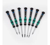 Wera 2054/7 Kraftform Micro hexagonale métrique de précision Jeu de Tournevis