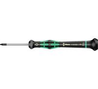 Wera Tournevis 2067 pour électronique et mécanique de précision Torx T6 40 mm Noir/vert