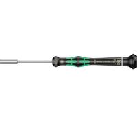 Wera 2069 pour lélectronique et la mécanique de précision Tournevis à douille Taille (métrique): 4.8 mm Largeur sur pans (en pouces): 3/16 pouces Longueur de