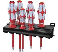 Wera - 3165 i/6 Jeu de tournevis, acier inoxydable + Rack, 6 pièces ; 5022745001