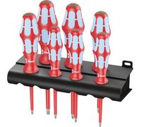 Wera 3167 i/7 Jeu de tournevis TORX® en acier inoxydable + Rack - 05022767001