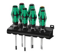 Wera 335/350/367/7 Rack Jeu de tournevis Kraftform Plus Lasertip + Rack, 7 pièces Quantité:1
