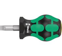 Wera 335 Stubby Tournevis pour vis à fente Largeur de lame: 6.50 mm Longueur de la lame: 25 mm