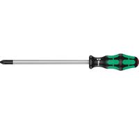 Wera Tournevis cruciforme 350 PH – PH 4 x 200 mm, longueur totale 312 mm, lame ronde, noir/vert