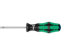 Wera Tournevis 354 6 pans 4,0 x 75mm L. 173 mm droite av.système de guidage des taill Quantité:1