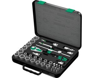 Wera 38tlg 8100 SC 4 Jeu de cliquets Zyklop 1/2" 05003647001 (05003647001)