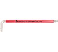 Wera 3950 SPKL Multicolour HF Clés mâles coudées, syst. métrique, acier inoxydable, avec fonction de retenue, 6 x 172 mm