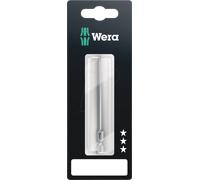 Wera Embout Torx T10 - Acier à outils allié extra-rigide, F 6.3, 89 mm - 1 pièce (05073526001)