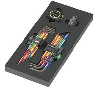 Wera 05150140001 9740 Jeu De Clés De 20 Pièces Dans Un Insert En Mousse - Inbus/Torx