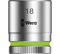 Douille 6 pans extérieurs 18 mm Longueur: 30 mm Wera 05003563001 Propulseur: 3/8\ (10 mm) 1 pc(s)