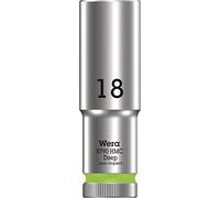 Wera Douille longue 05004558001 (8790 HMC) 18 mm 1/2" profil extérieur hexagonal 1 pièce