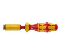 Wera Tournevis dynamométrique 7441 VDE Kraftform réglable 9 mm Hex 1.2-3.0 Nm Rouge