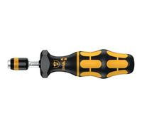 Wera 7431 Kraftform ESD, Tournevis dynamométrique réglable avec mandrin à serrage rapide Rapidaptor, 1/4 pouce, 0,30 - 1,00 Nm - 05074782001