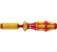Wera 05074752001 7440 VDE Kraftform Manche dynamométrique réglable, 9 mm Hex, 0,3-3,5 Nm, Rouge
