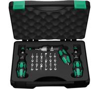 Wera 7445/46/47 Kraftform Jeu de tournevis dynamométriques 2,5-55,0 in.lbs., 27 pièces - 05350451001