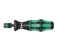 Wera 7465 Kraftform, Tournevis dynamométriques à couple préréglé avec mandrin à serrage rapide Rapidaptor, 1/4 pouce, 2,5 in. lbs. - 05074720001