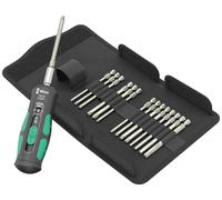 Wera 7515/16 Kraftform Safe-Torque Speed Universal 1 05075851001 Jeu d'embouts 16 pièces cruciforme Phillips, Tamper Resistant