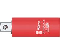 Wera 781 A/B VDE 05024690001 Adaptateur à chocs isolé, verrouillage mécanique 1/4\ (6.3 mm)