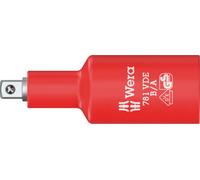 Wera 781 B/A VDE Adaptateur Isolé 3/8" Carré vers 1/4" Carré 1000V 05024692001