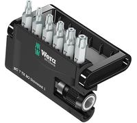 Wera 8067-6 TORX® BO /Z 05056158001 Jeu d'embouts 7 pièces Tamper Resistant TORX® Profil