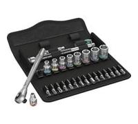 Wera "8100 SA 10 Zyklop Jeu de cliquets métalliques, 1/4"", Set d''outils"