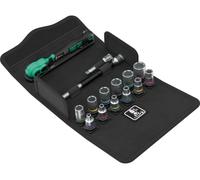 Wera 8100 SA 13 Zyklop Comfort Jeu de clés à cliquet Levier réversible Entraînement 1/4" métrique