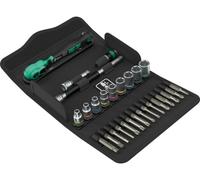 Wera 8100 SA 14 Zyklop Comfort Jeu de cliquets à cliquet réversible, entraînement 1/4", métrique