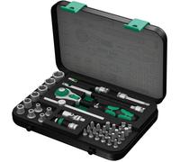 Wera 8100 SA 4 Zyklop Jeu de clés à douille en pouces 1/4 (6.3 mm) 41 pièces 05003535001