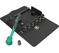Wera 8100 SB 13 Zyklop Comfort Knarrensatz, 3/8", zöllig