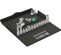 Wera 05004175001 27 Pièces Bicycle Set 7 Jeu De Clés À Cliquet Et Douilles Dans Un Étui - 3/8"
