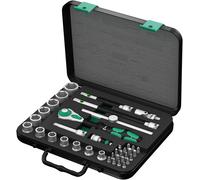 Wera 05003596001 38 Pièces 8100 SB 4 Zyklop Speed Jeu De Clés À Cliquet Et Douilles Dans Un Coffret - 3/8"