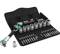 Wera 8100 SB 9 Zyklop Jeu de clés à douille en pouces 3/8\ 29 pièces 05004049001