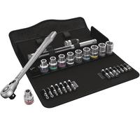 Wera 8100 SC 11 Zyklop Jeu de clés à douille en pouces 1/2\ 28 pièces 05004081001