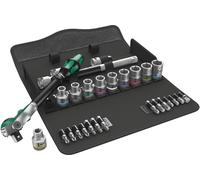 Wera 8100 SC 6 Zyklop Speed Jeu de clés à douille métrique 1/2\ (12.5 mm) 28 pièces 05004076001