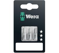 Wera Embouts 6 pans 840/1 Z Set SB SiS – 4/5/6 mm, acier à outils allié extra-rigide D 6.3, 3 pcs