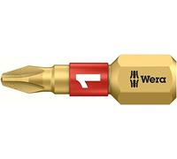 Wera Embout cruciforme PH 1 05073332001 – Acier à outils, revêtement diamanté D 6.3