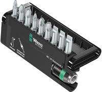 Wera 8600-9/TZ 05056375001 Jeu d'embouts 10 pièces vis à fente, cruciforme Phillips, vis Pozidriv zone de torsion