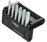 Wera 867/4 Z Mini-Check TX, 50 mm 05056472001 Jeu d'embouts 6 pièces TORX® intérieur
