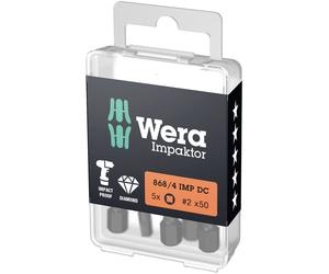 Wera 868/4IMP DC DIN3126-D6,3/ISO1173 Embout carré 2 F 6.3 5 pc(s)