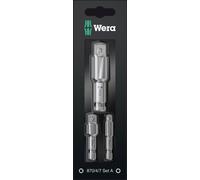 Set de 3 raccords à tige 870/4/7 Jeux A SB WERA
