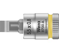 Wera 8700 A FL 05003320001 vis à fente Douille-embout 5.5 mm 1/4\ (6.3 mm)