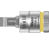 Wera 8700 A FL 05003321001 vis à fente Douille-embout 5.5 mm 1/4\ (6.3 mm)