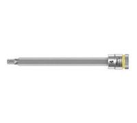Wera Douille-embout Zyklop 8740 A HF – 4,0 x 100 mm – emmanchement 1/4" – fonction de retenue