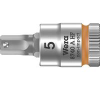 Wera 8740 A 05003335001 6 pans intérieurs Douille-embout 5 mm 1/4 (6.3 mm) G
