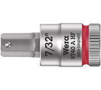 Wera Douille 8740 A 05003387001 – 6 pans intérieurs, fonction de retenue, 6,3 mm (7/32, 1/4)