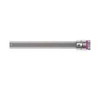 Wera 8740 A HF Douille-embout Zyklop pour vis à six pans creux, à emmanchement 1/4" avec fonction de retenue, 8 x 100 mm Quantité:1