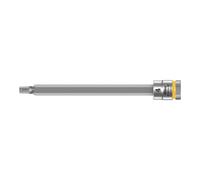 Wera 8740 A HF Douille-embout Zyklop pour vis à six pans creux, à emmanchement 1/4" avec fonction de retenue, 4 x 100 mm Quantité:1